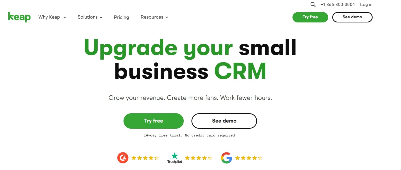 Keap - Small Business CRM & Automation