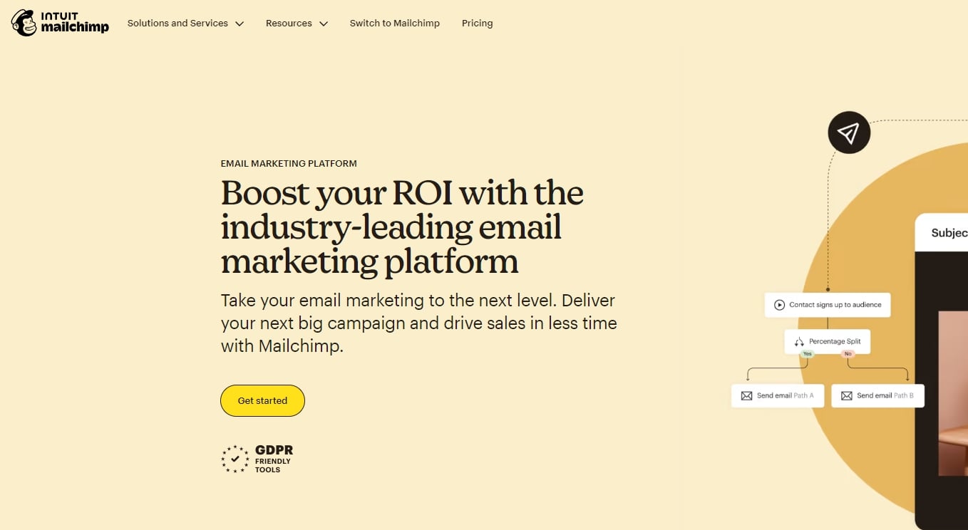 Mailchimp - Best for Email Marketing