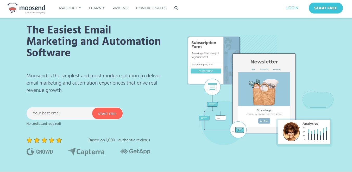 Moosend - Email Marketing Software for Thriving Businesses